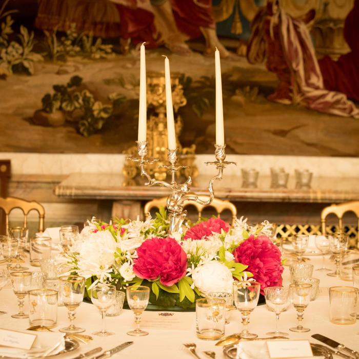 Floral decorations for a State visit - May 2017