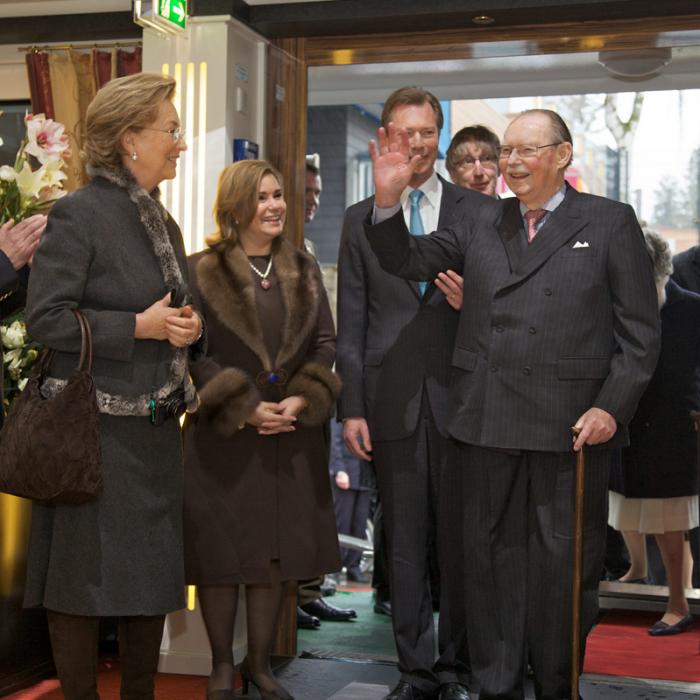 The Grand Duke and Grand Duchess with Grand Duke Jean