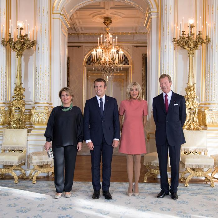 Visit of the President of the French Republic, H.E. Emmanuel Macron to Luxembourg