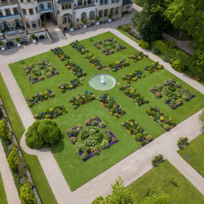 Blick auf Schloss Berg