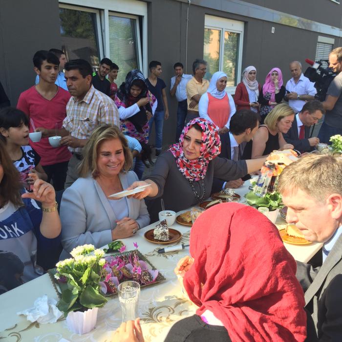 Visitt vum centre d’accueil zu Diddeleng