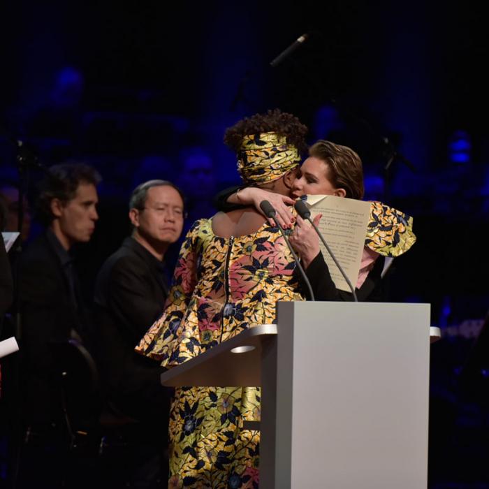 Gala-Abend in der Philharmonie anlässlich des internationalen Forums "Stand Speak Rise Up!"