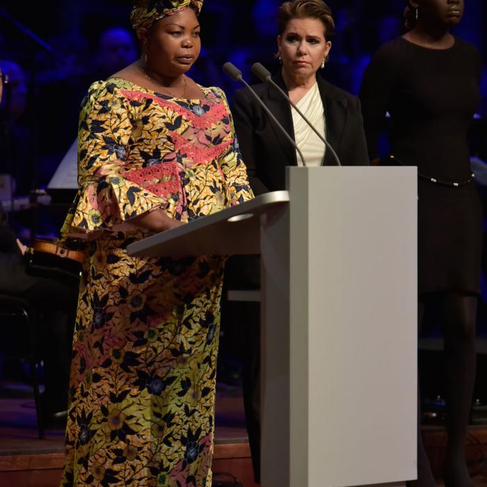 Gala-Abend in der Philharmonie anlässlich des internationalen Forums "Stand Speak Rise Up!"