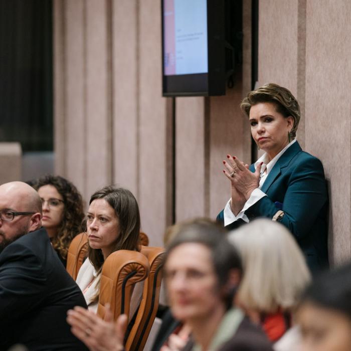 The Grand Duchess at the International Forum "Stand Speak Rise Up!