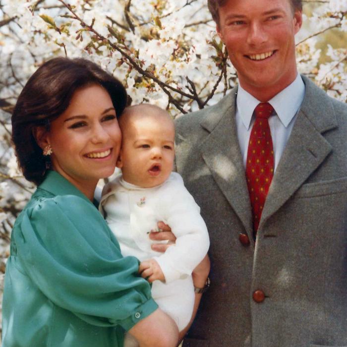 Birth of Prince Guillaume, 1st child of the Grand Duke and the Grand Duchess