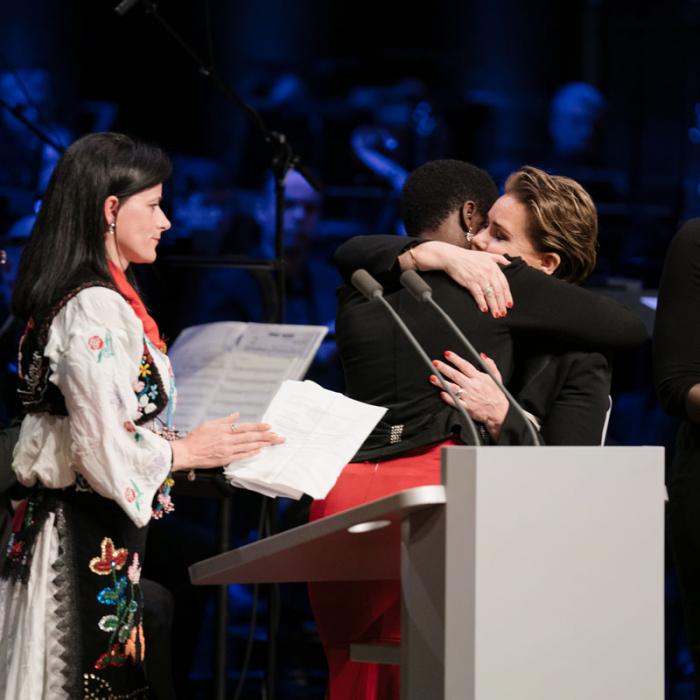 Gala-Abend in der Philharmonie anlässlich des internationalen Forums "Stand Speak Rise Up!"