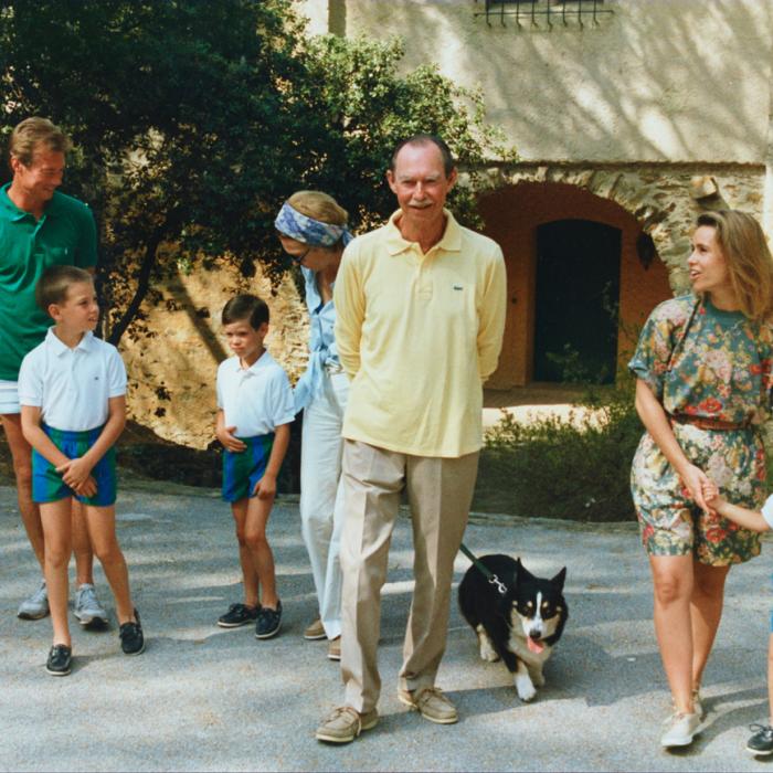 The Grand Ducal Family on holiday