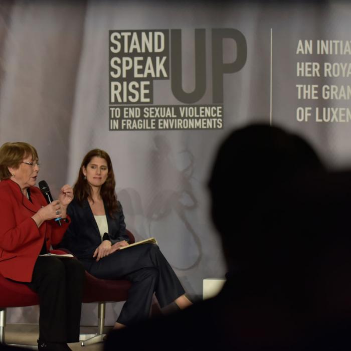 Discussions at the International Forum "Stand Speak Rise Up!