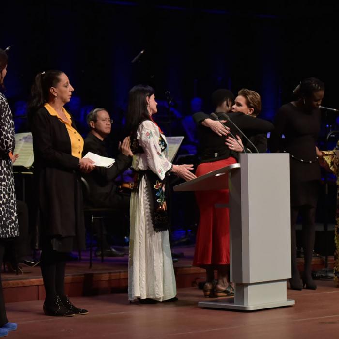 Gala-Abend in der Philharmonie anlässlich des internationalen Forums "Stand Speak Rise Up!"