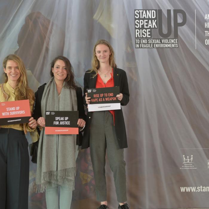 Photocall at the International Forum "Stand Speak Rise Up!