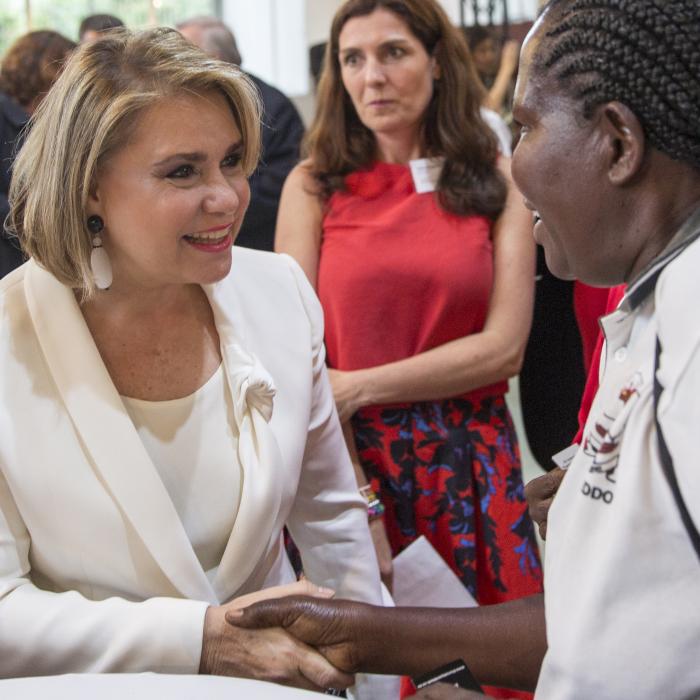 Exhibition of survivors of sexual violence in Geneva