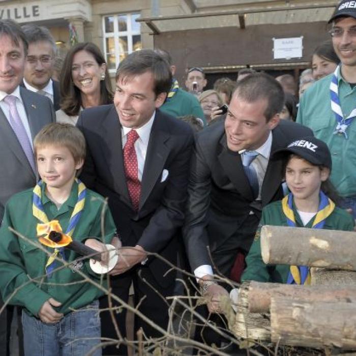 Fête Nationale: S.A.R. le Grand-Duc héritier à Esch-sur-Alzette