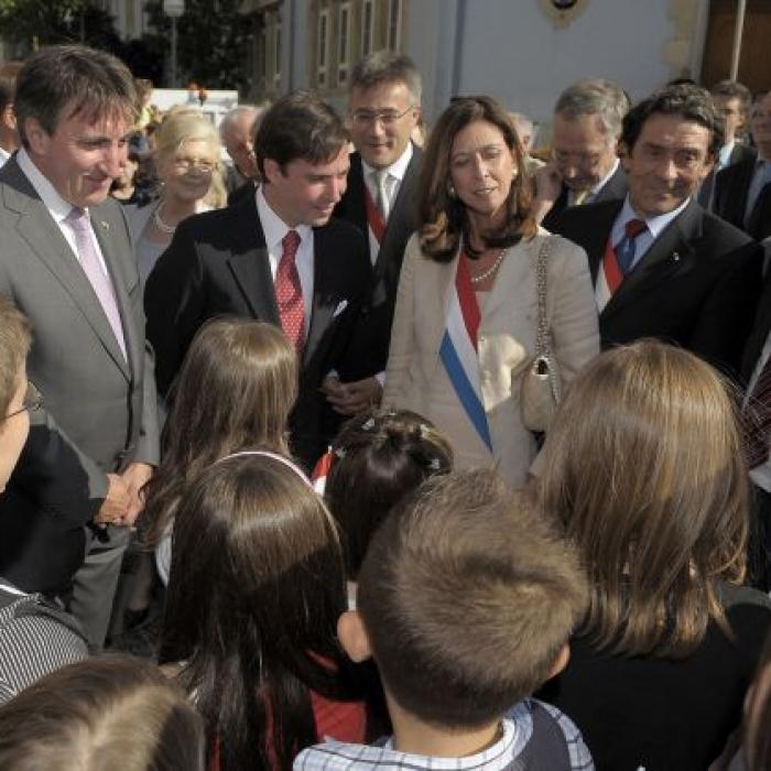 Fête Nationale: S.A.R. le Grand-Duc héritier à Esch-sur-Alzette