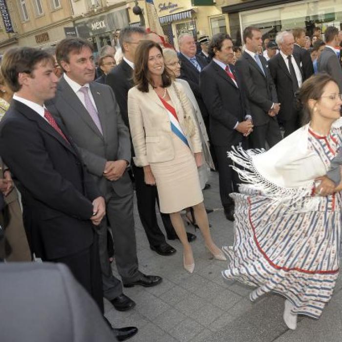 Fête Nationale: S.A.R. le Grand-Duc héritier à Esch-sur-Alzette