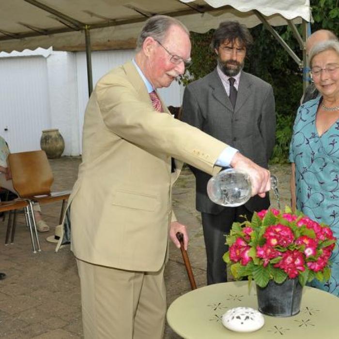 Baptême de la rose "Grand-Duc Jean de Luxembourg"