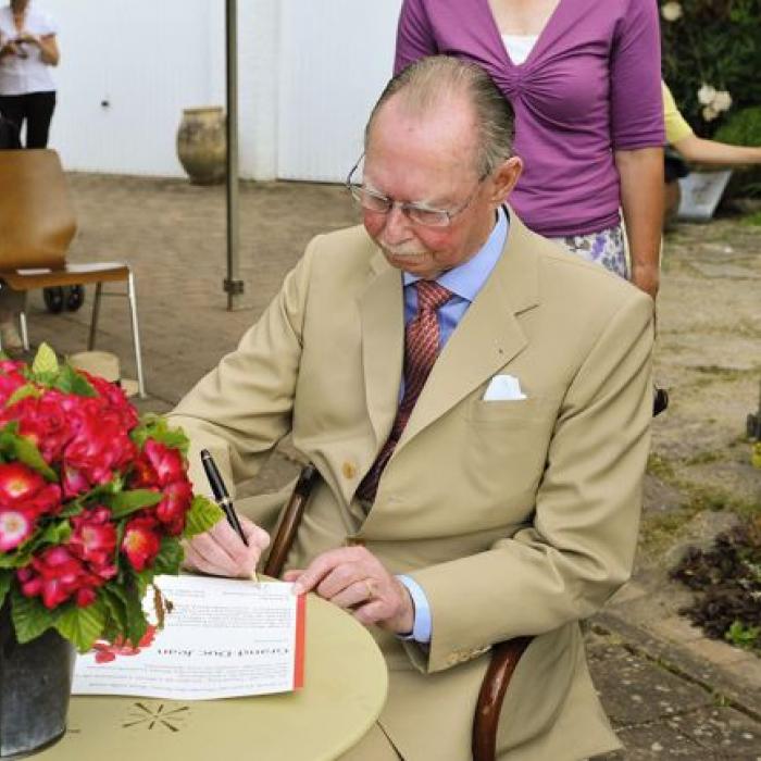 Baptême de la rose "Grand-Duc Jean de Luxembourg"