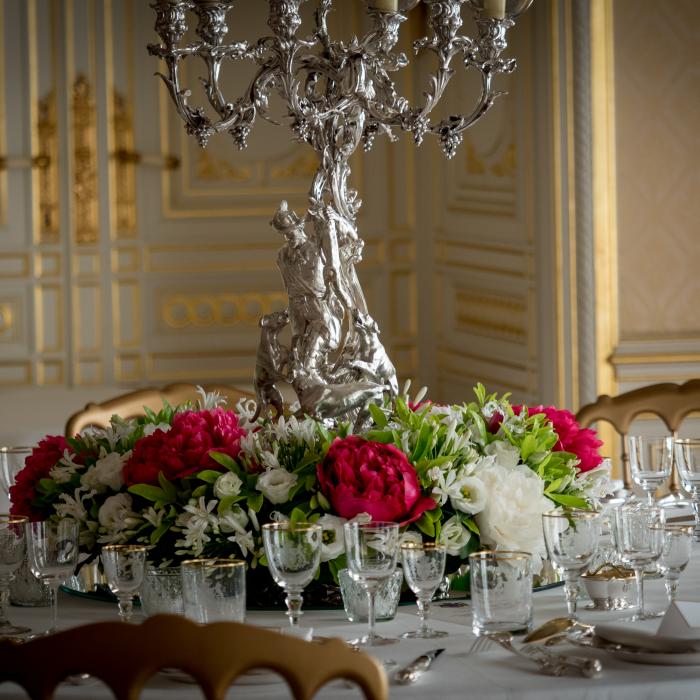 Floral decorations for a State visit - May 2017