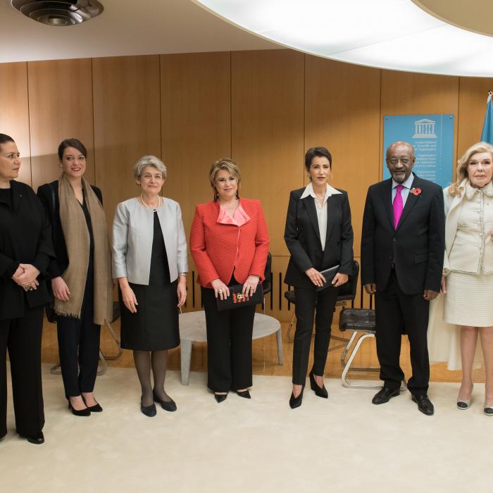 Unesco: Cérémonie d'hommage à Madame Irina Bokova