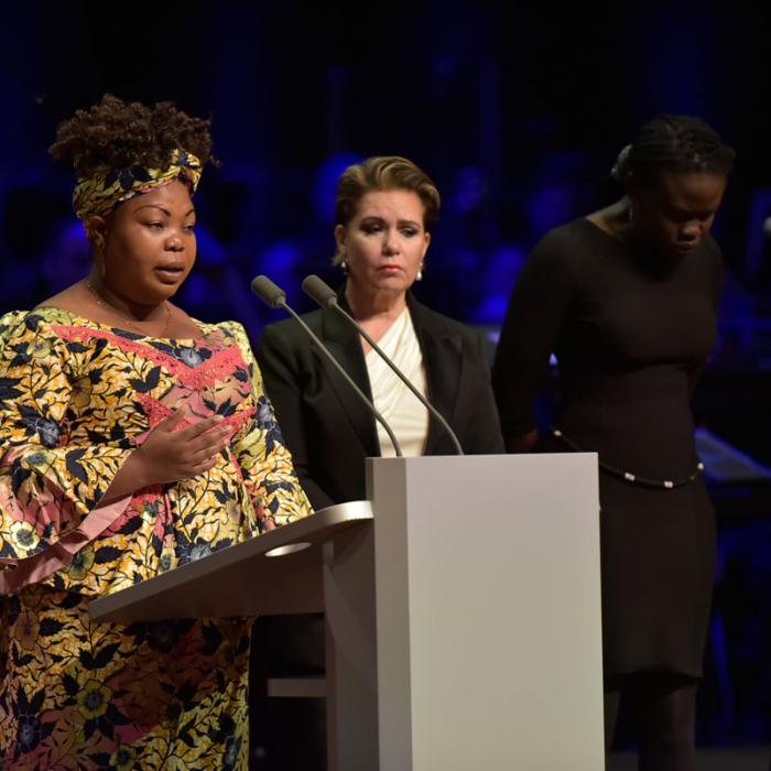 Gala-Abend in der Philharmonie anlässlich des internationalen Forums "Stand Speak Rise Up!"