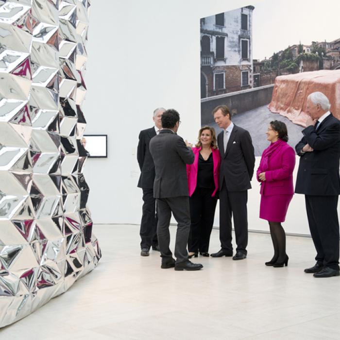 Visitt vun der Ausstellung "Atelier Luxembourg-The Venice Biennale Projects 1988-2011"