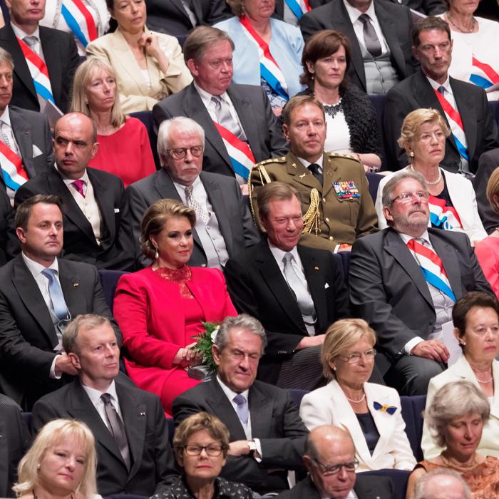 Cérémonie à la Philharmonie Luxembourg à l'occasion de la Fête nationale 2017