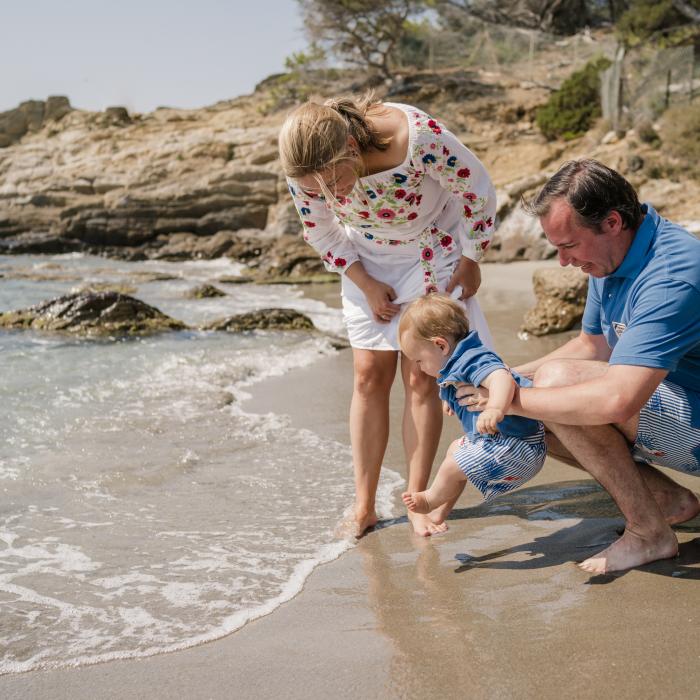 The Crown Prince and Princess and Prince Charles in Cabasson