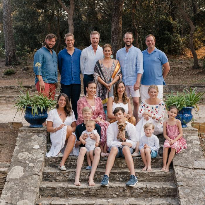 The Grand Ducal Family in Cabasson