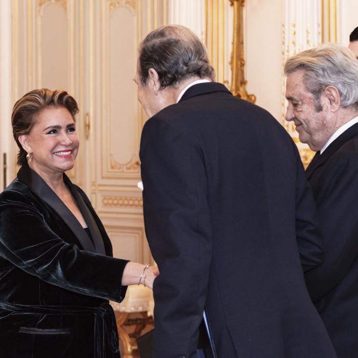 La Grande-Duchesse accueille le Corps de la Noblesse de la Principauté des Asturies