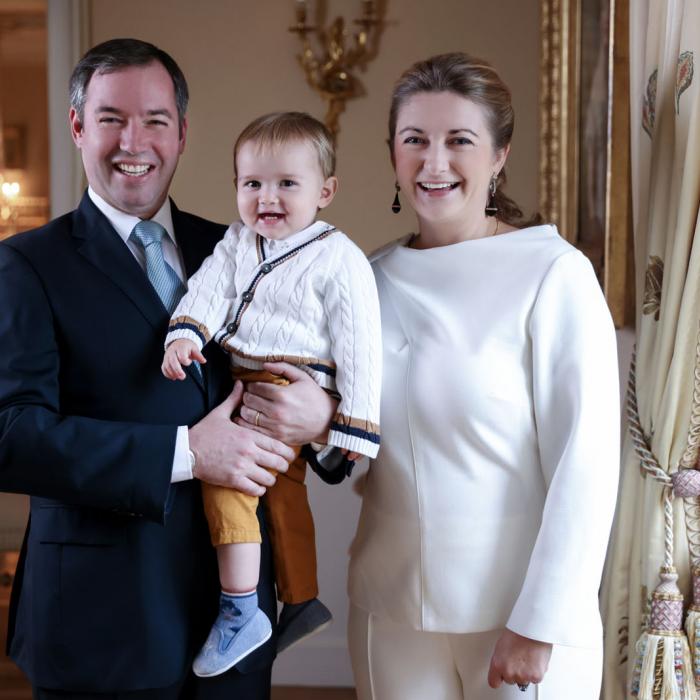 Family portrait with the Crown Prince and Princess and Prince Charles