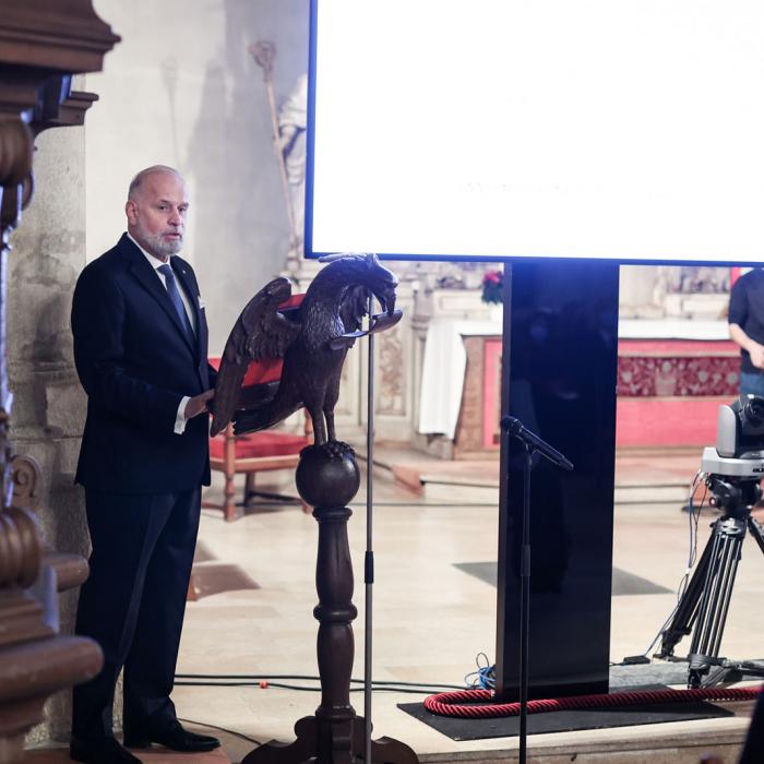 L'Ambassadeur d'Italie au Luxembourg s'exprime avant le concert