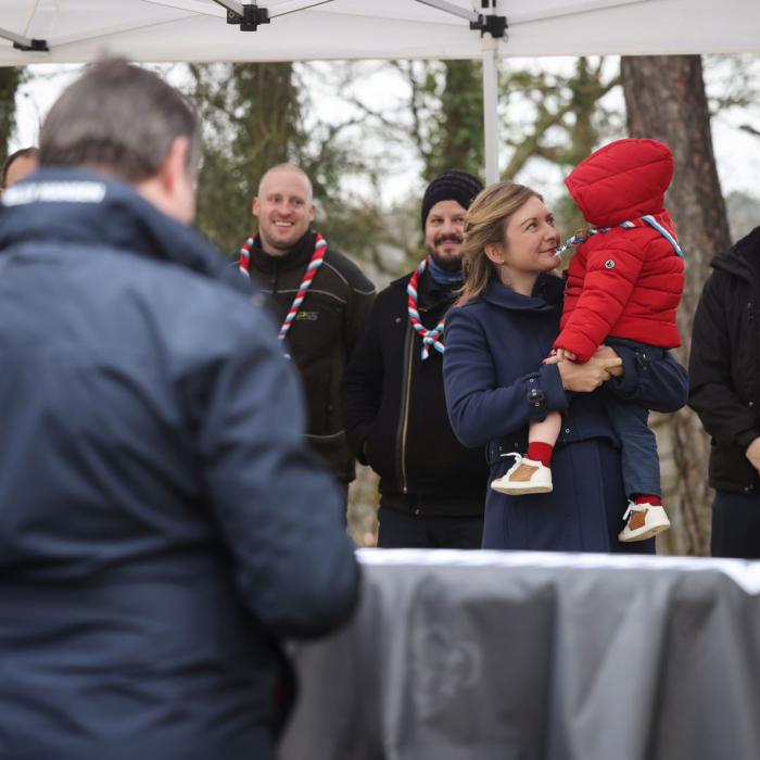 La Princesse Stéphanie partage un moment de complicité avec son fils