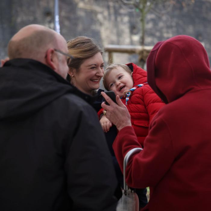 La Princesse Stéphanie et le Prince Charles tout sourire lors de la cérémonie