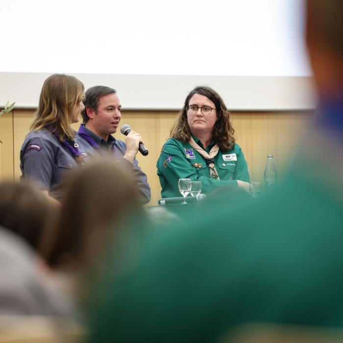 Le Prince Guillaume s'exprime sur le Scoutisme