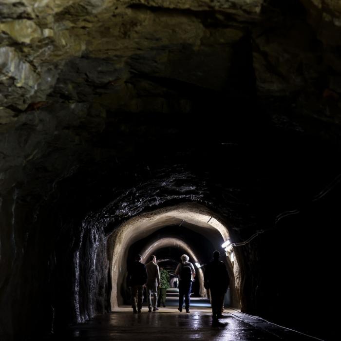 Vue d'un tunnel du Luxembourg Underground