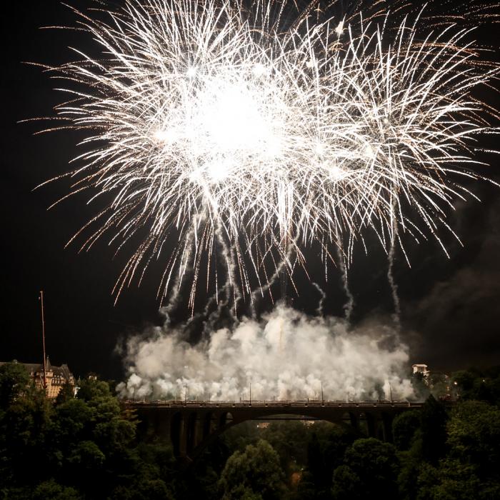 Le feu d'artifice