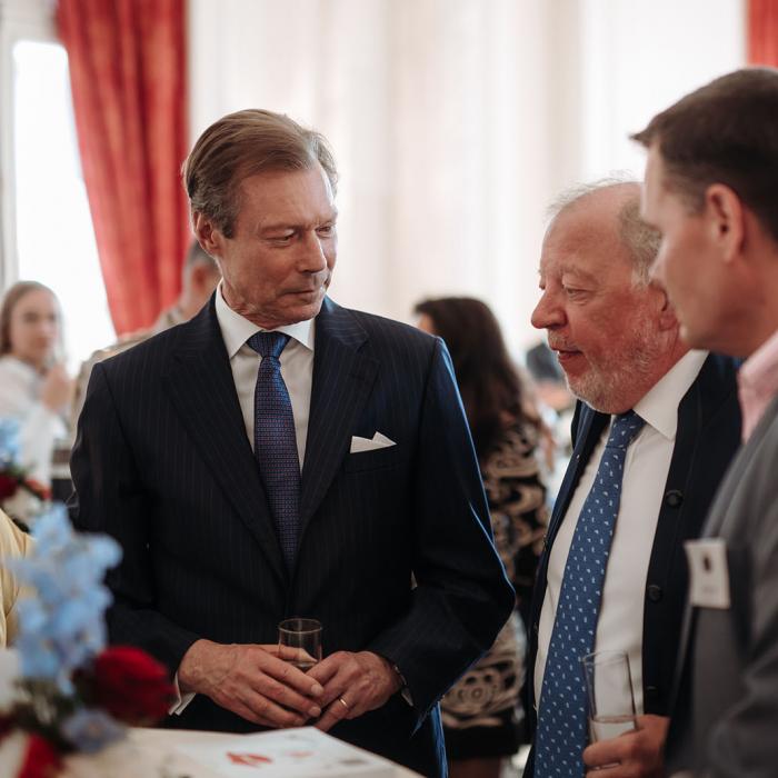 Le Grand-Duc échange avec le secrétaire général de l'Horesca