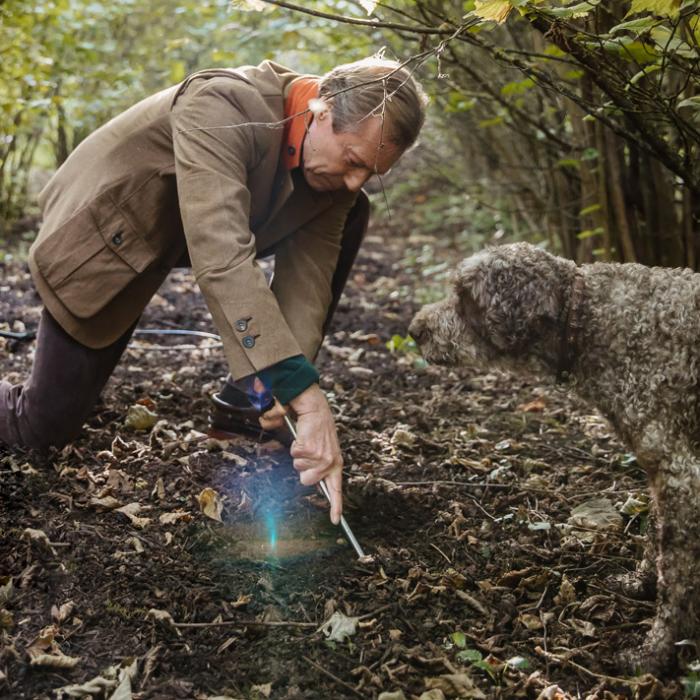 Le Grand-Duc récolte une truffe