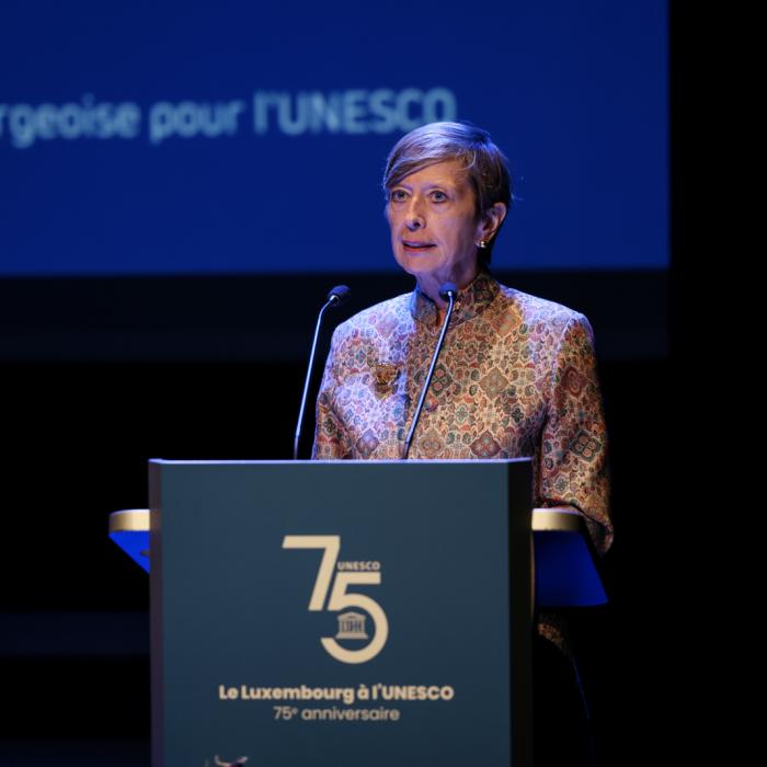Discours de Mme Simone Beck