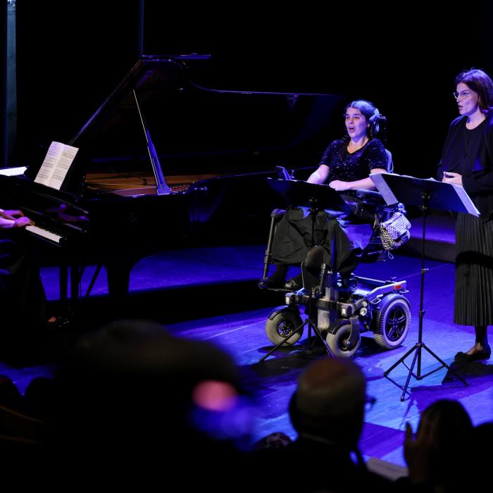 Interlude musical de Mme Sunnen, Mme Weber et Mme Molokova