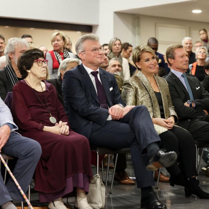 Le Couple grand-ducal assiste à la cérémonie de prix Werner