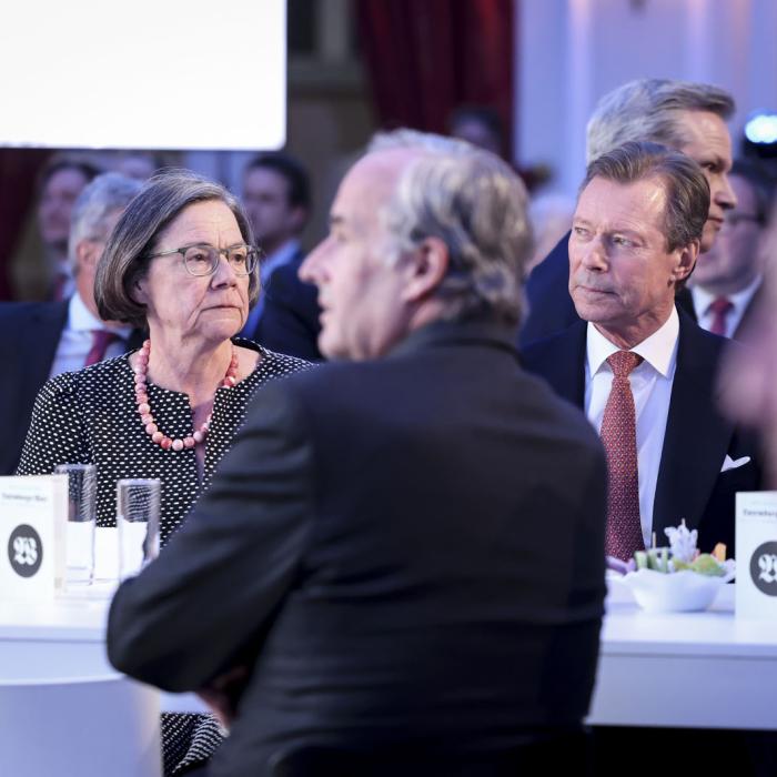 Le Grand-Duc pendant la séance académique