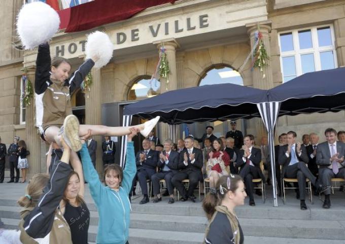 Fête Nationale: S.A.R. le Grand-Duc héritier à Esch-sur-Alzette