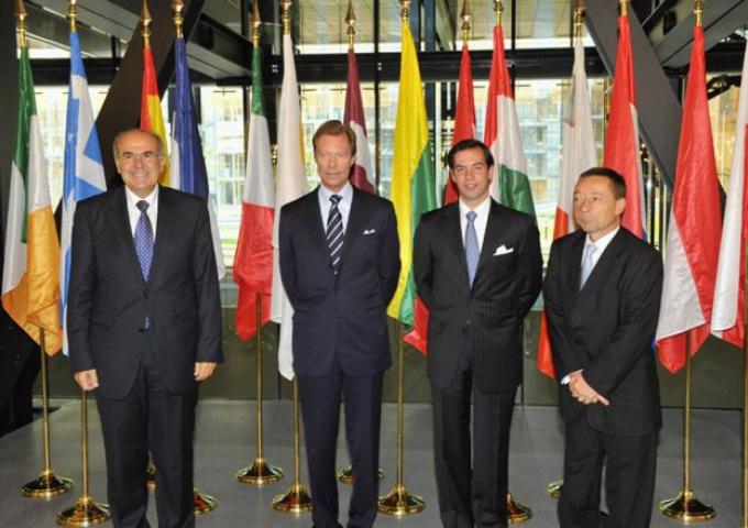 Le Grand-Duc et le Grand-Duc héritier à la CJCE