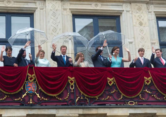 Photo de la famille grand-ducale