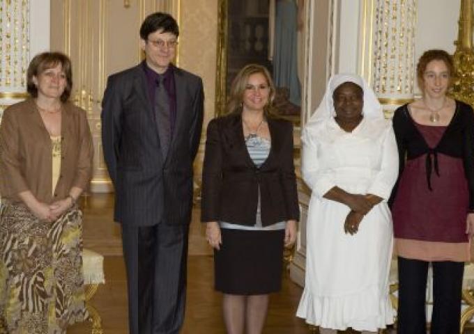 Audience de la Révérende Sœur Marie-Thérèse Brigit Mewoulou du Cameroun