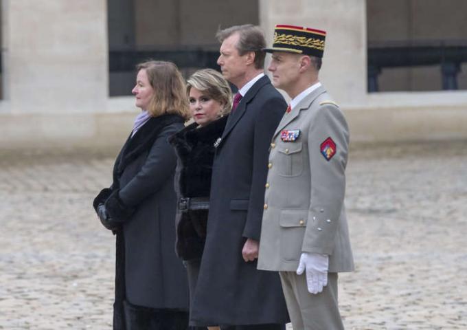 Le Couple grand-ducal lors de la Visite d'État en France