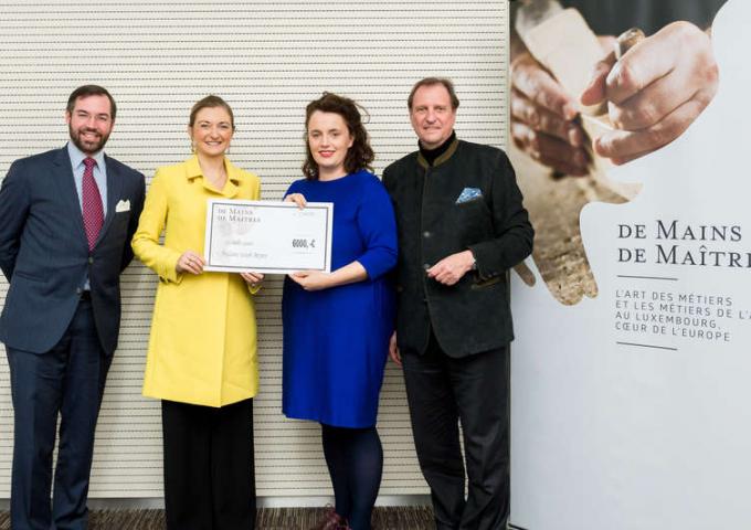 Première bourse "De Mains de Maîtres" pour Sarah Meyers