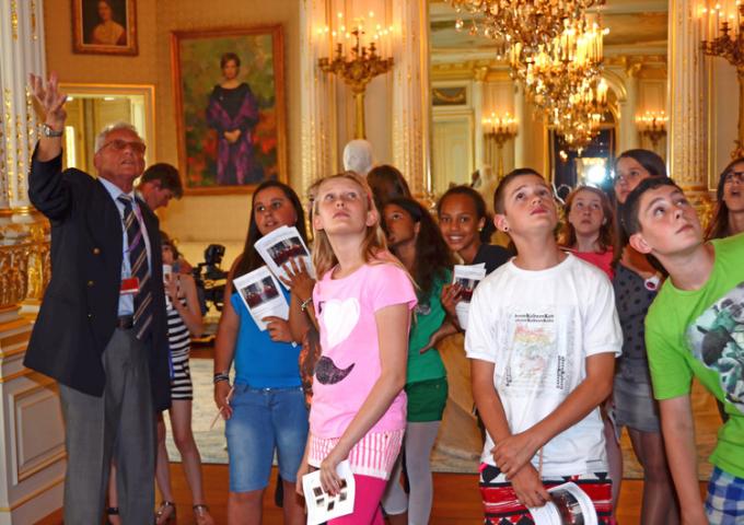 Visites du Palais par les élèves du cycle 4 de l’enseignement fondamental
