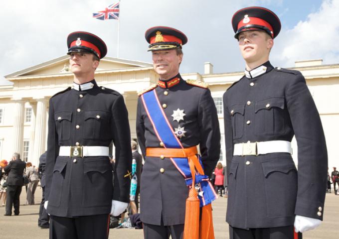 Sovereign's Parade à Sandhurst