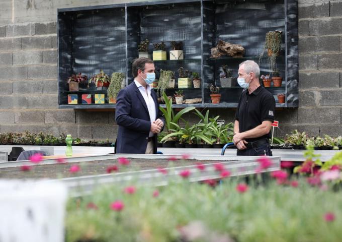 Le Prince héritier a visité la Fondation Kräizbierg